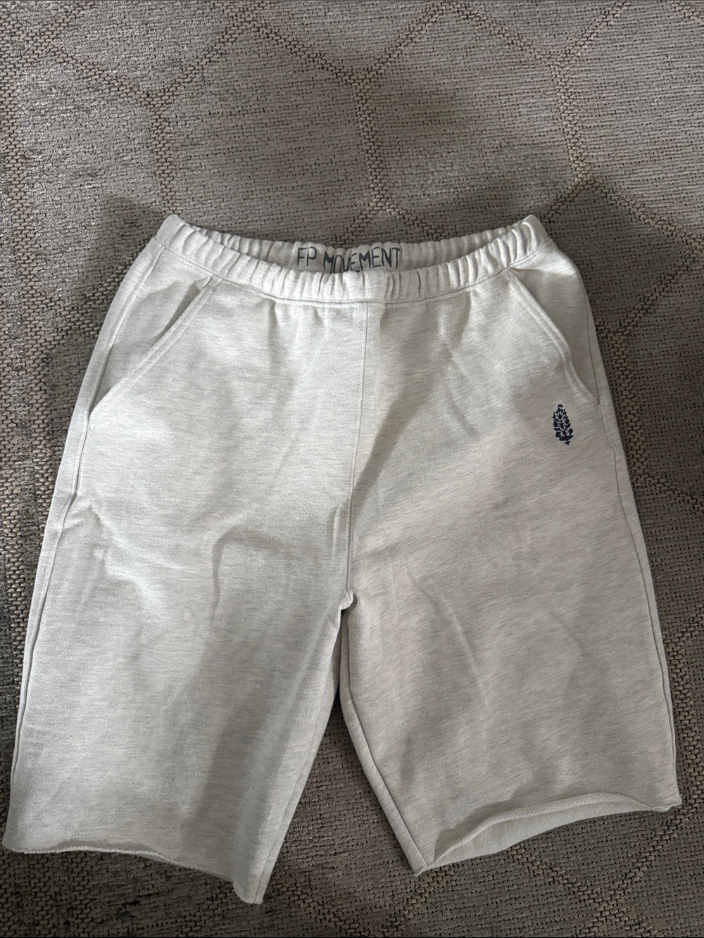 FP Movement by Free People Cream Athletic Jorts